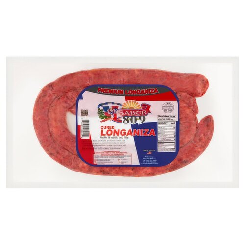 Sabor 809 Cured Longaniza, 18 oz