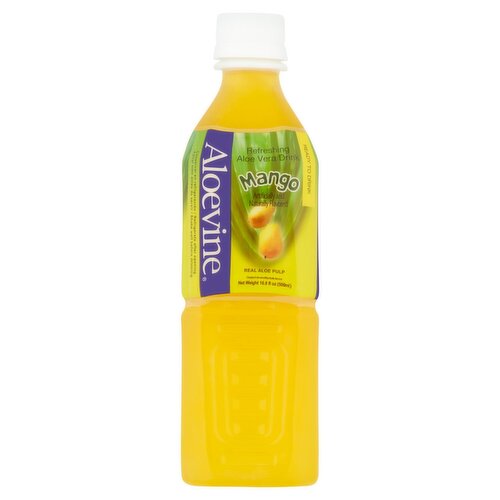 Aloevine Mango Refreshing Aloe Vera Drink, 16.9 fl oz