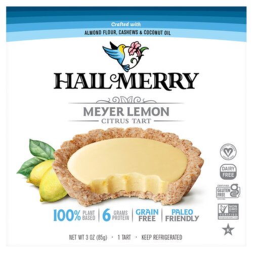 Hail Merry Meyer Lemon Citrus Tart, 3 oz