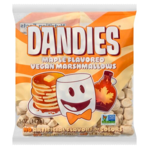 Dandies Maple Flavored Vegan Marshmallows, 5 oz