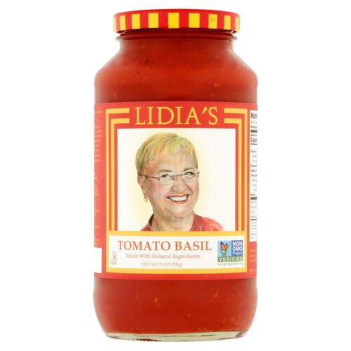 Lidia's Tomato Basil Sauce, 25 oz