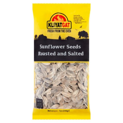 Kliyatgat Roasted and Salted Sunflower Seeds, 7 oz