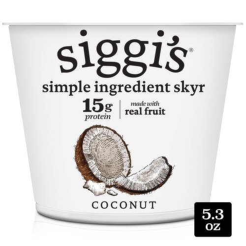 Siggi's Lowfat Yogurt with Coconut Cream, 5.3 oz