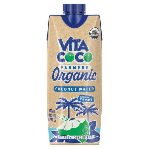 Vita Coco Farmers Organic Coconut Water, 16.9 fl oz