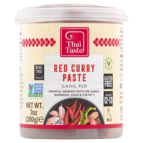 Thai Taste Red Curry Paste, 7 oz