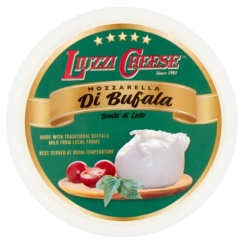 Liuzzi Cheese Mozzarella Di Bufala Cheese, 8 oz