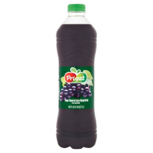 Prigat Grape Flavored Juice Blend Drink, 50.7 fl oz