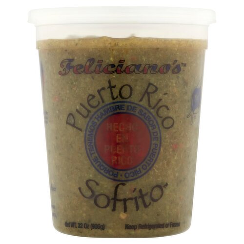 Feliciano's Puerto Rico Sofrito, 32 oz