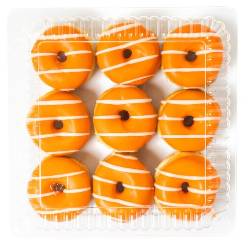 CT Bakery Mini Pumpkin Cheesecake Ring Donuts, 9 count, 10.47 oz