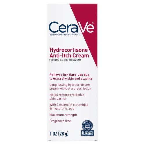 CeraVe Hydrocortisone Anti-Itch Cream, 1 oz