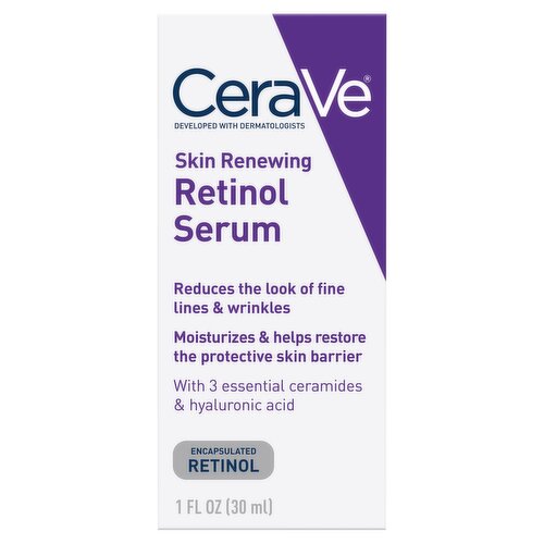 CeraVe Skin Renewing Retinol Serum, 1 fl oz