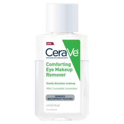 CeraVe Comforting Eye Makeup Remover, 4 fl oz