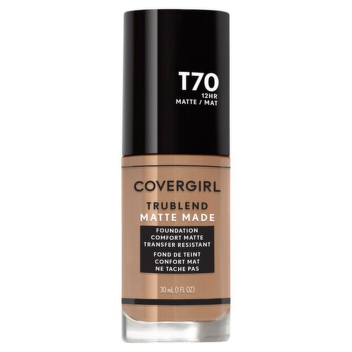 Covergirl Trublend T70 Caramel Matte Foundation, 1 fl oz