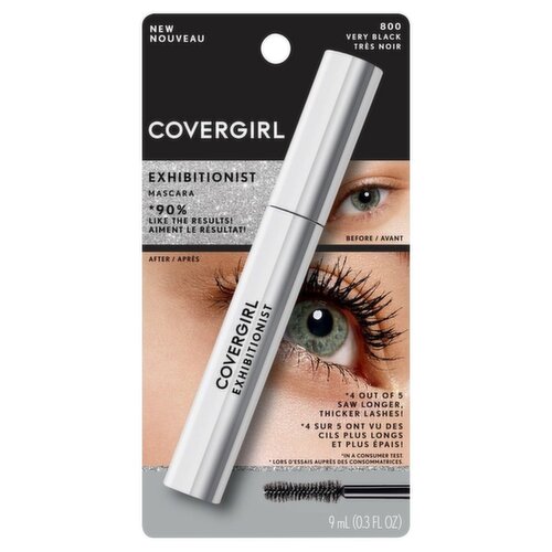 Covergirl Exhibitionist 800 Very Black Mascara, 0.3 fl oz