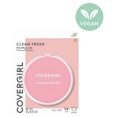 Covergirl Clean Fresh 140 Light Healthy Look Pressed Powder, 0.35 oz