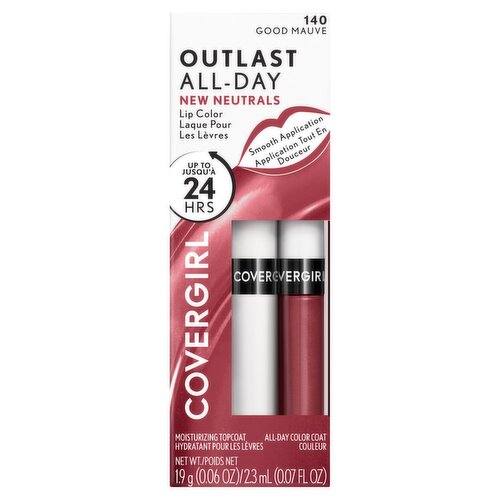 Covergirl Outlast All-Day 140 Good Mauve Lip Color