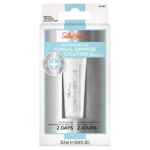 Sally Hansen Repair + Rescue Fungal Damage Solution with Precision Tip, 0.44 fl oz