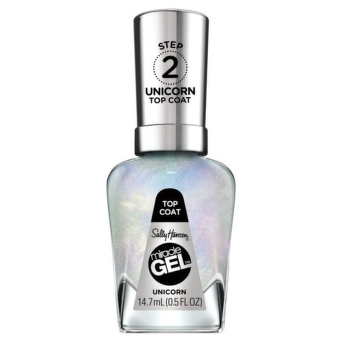 Sally Hansen Miracle Gel Step 2 106 Unicorn Top Coat, 0.5 fl oz