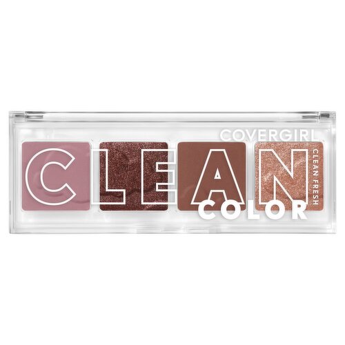 Covergirl Clean Fresh 242 Mellow Mauve Clean Color Eyeshadow, 0.14 oz