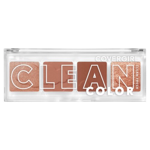 Covergirl Clean Fresh 222 Dreamy Pink Clean Color Eyeshadow, 0.14 oz