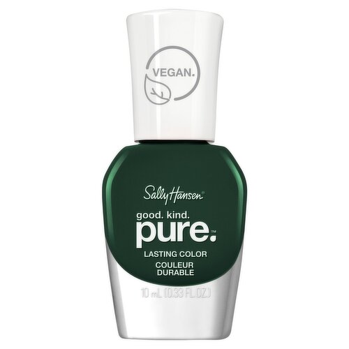 Sally Hansen Good. Kind. Pure. 374 Matcha Love Nail Color, 0.33 fl oz