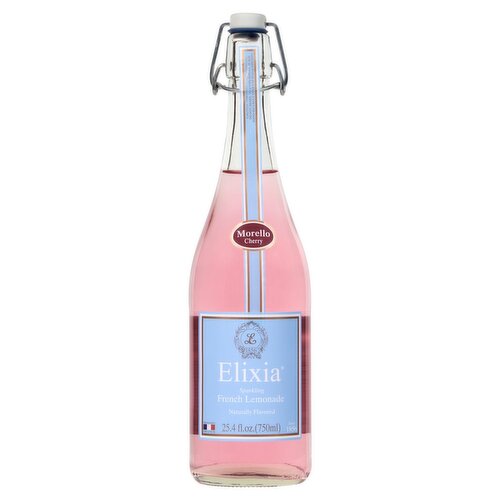 Elixia Morello Cherry Sparkling French Lemonade, 25.4 fl oz