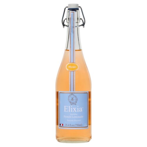 Elixia Mango Sparkling French Lemonade, 25.4 fl oz