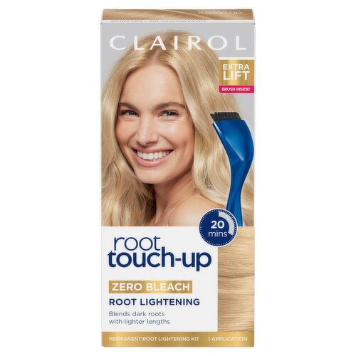 Clairol Extra Lift Root Touch-Up Permanent Root Lightening Kit, 1 application