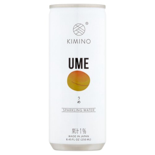 Kimino Ume Sparkling Water, 8.45 fl oz