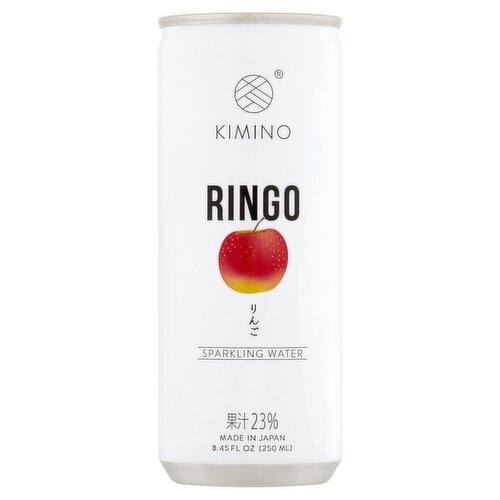 Kimino Ringo Sparkling Water, 8.45 fl oz