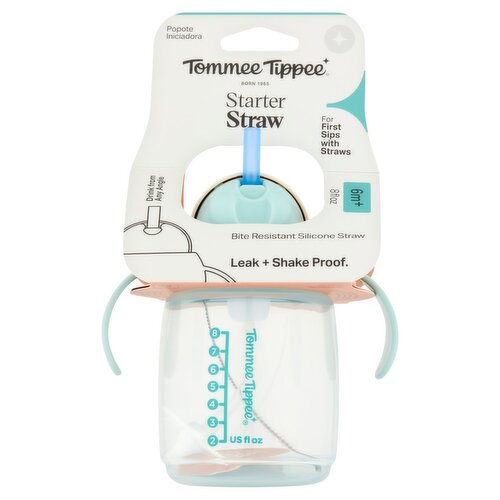 Tommee Tippee 8 fl oz Starter Straw, 6m+