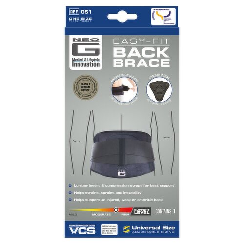 Neo G Easy-Fit Back Brace