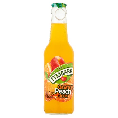 Tymbark Orange Peach Drink, 8.45 fl oz