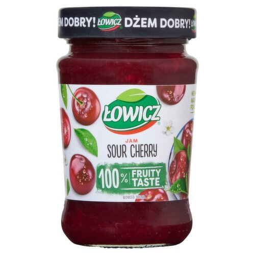 Łowicz Sour Cherry Jam, 9.9 oz