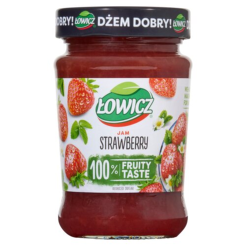Łowicz Strawberry Jam, 9.9 oz