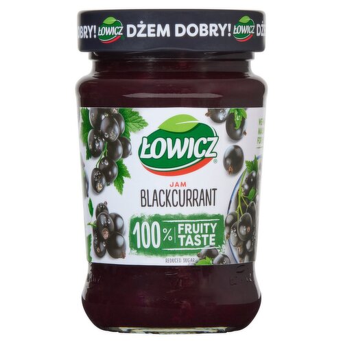 Łowicz Blackcurrant Jam, 9.9 oz