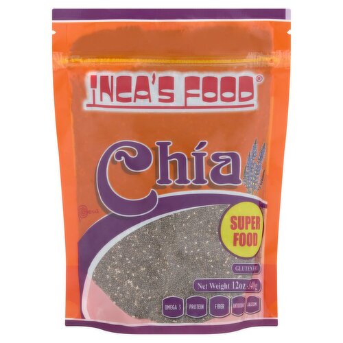 Inca's Food Chía Seeds, 12 oz