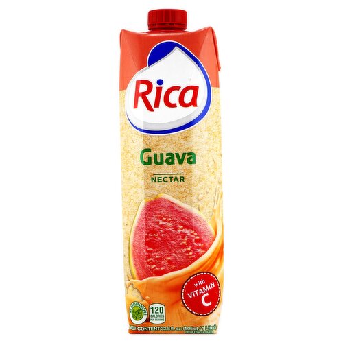 Rica Guava Nectar, 33.8 fl oz