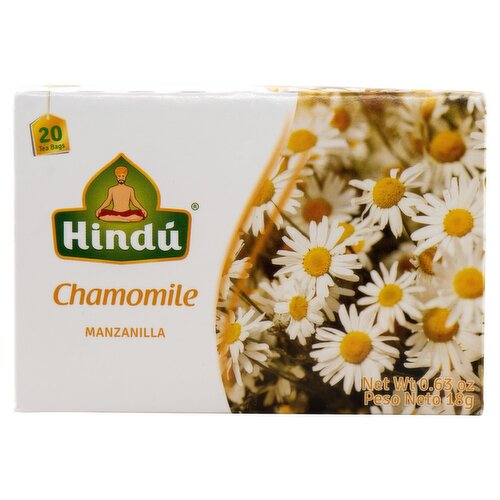 Hindú Chamomile Tea Bags, 20 count, 0.63 oz