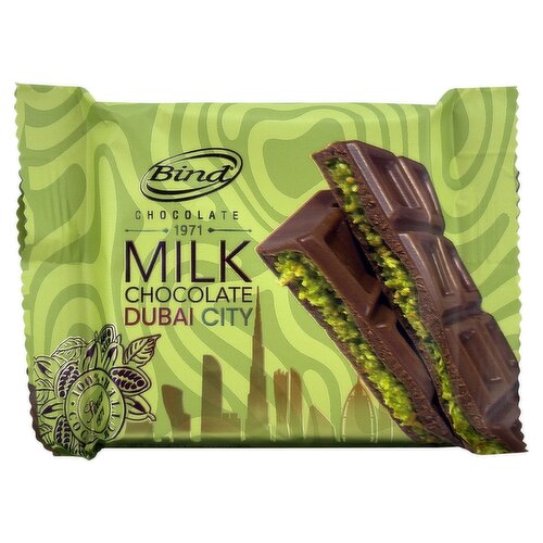 Bind Dubai City Milk Chocolate, 2.11 oz