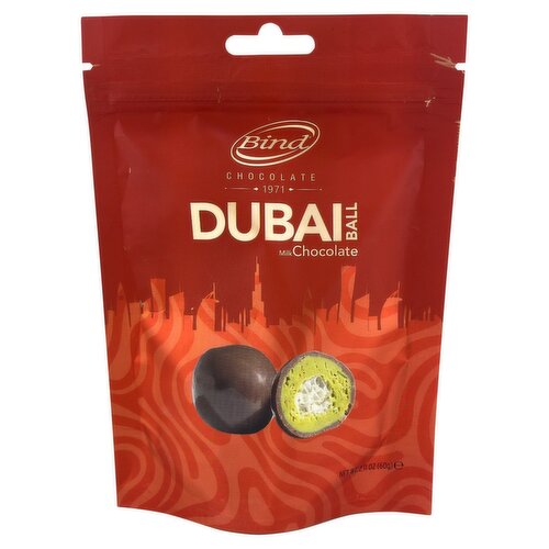 Bind Dubai Milk Chocolate Ball, 2.11 oz