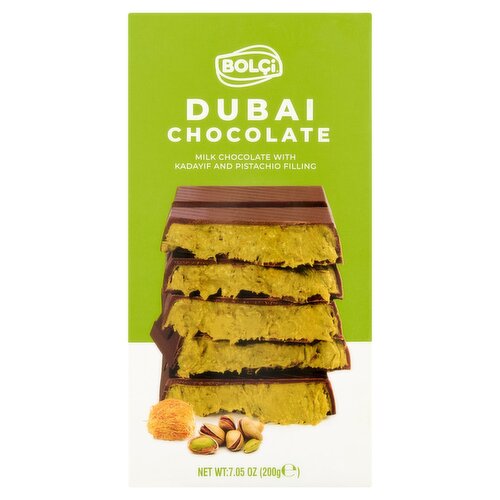 Bolçi̇ Dubai Chocolate, 7.05 oz