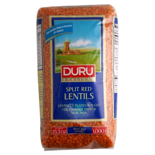 Duru Split Red Lentils, 35.2 oz