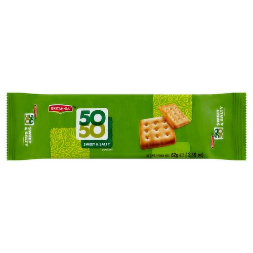 Britannia 50-50 Sweet & Salty Crackers, 2.19 oz