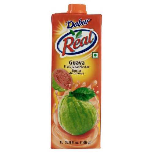 Dabur Real Guava Fruit Juice Nectar, 33.8 fl oz