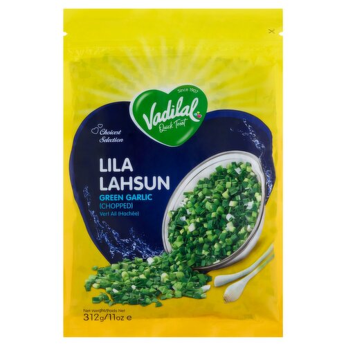 Vadilal Quick Treat Lila Lahsun Chopped Green Garlic, 11 oz