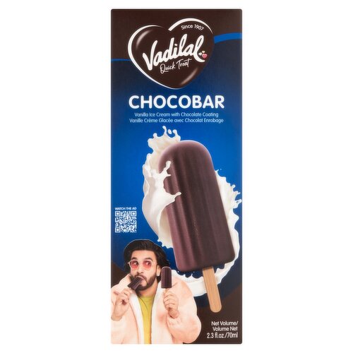 Vadilal Quick Treat Chocobar, 2.3 fl oz