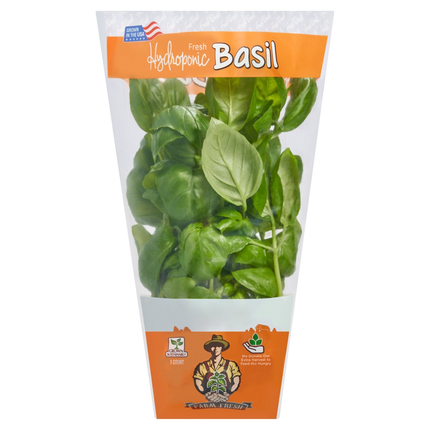 Fresh Hydroponic Basil, bunch Image 1 of 5