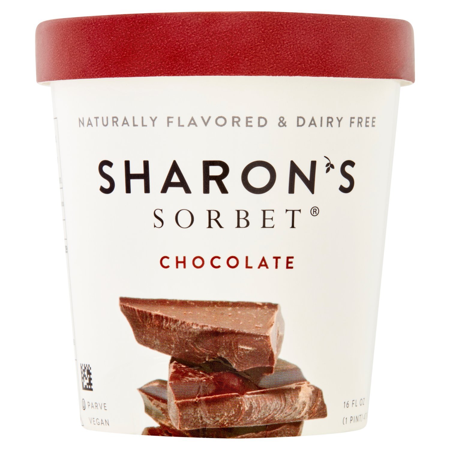 Sharon's Sorbet Chocolate Sorbet, 16 fl oz - Fairway