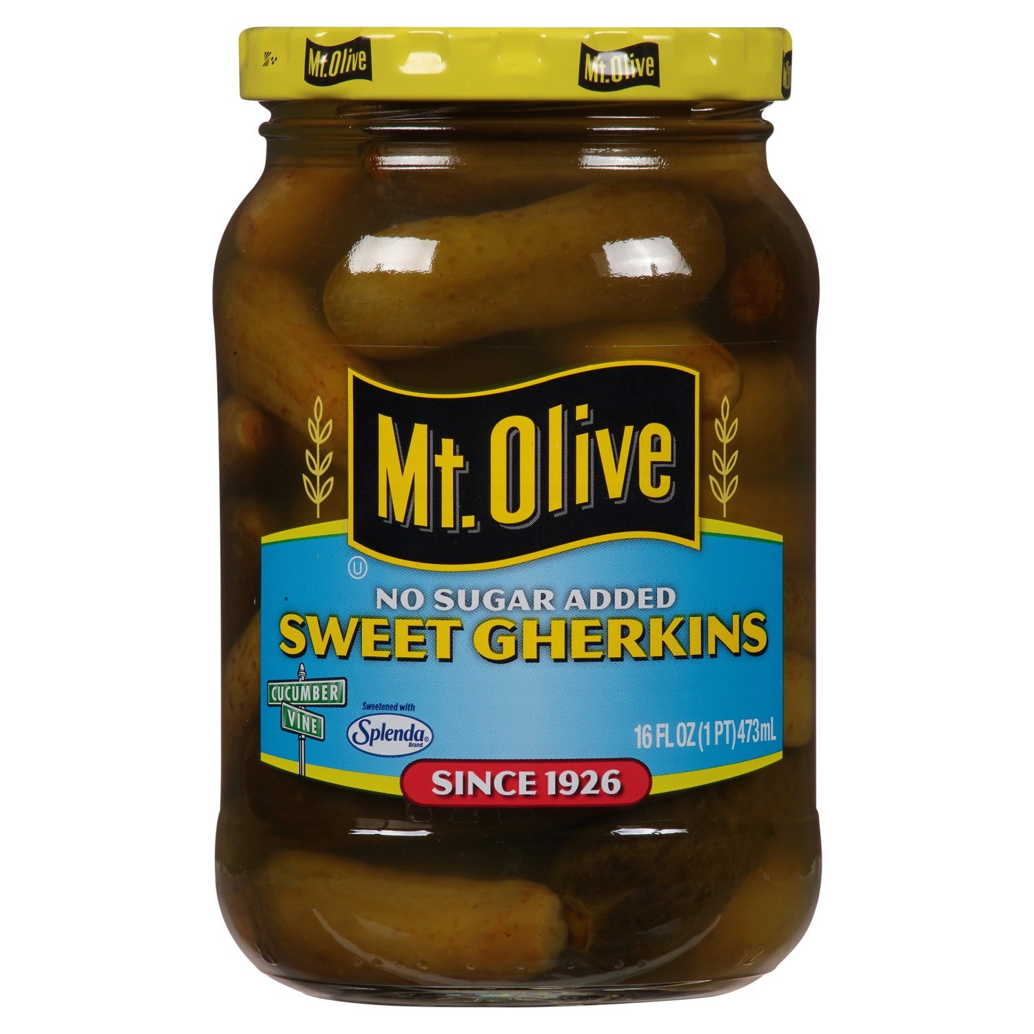 Mt. Olive Sweet Gherkins, 16 fl oz - The Fresh Grocer